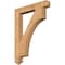 Ekena Millwork Westlake Arts & Crafts Smooth Bracket, Western Red Cedar, 3 1/2"W x 26"D x 34"H BKT04X26X34WTL03SWR - alternate 1